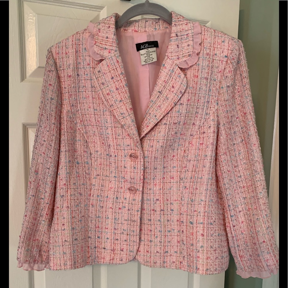 AGB pink suit Fabulous!